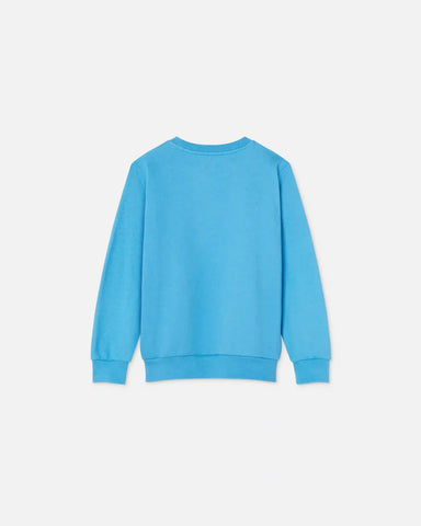 Kids Printed Cotton-Jersey Sweatshirt