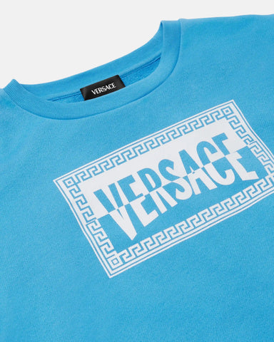 Kids Printed Cotton-Jersey Sweatshirt