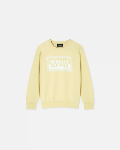 Kids Printed Cotton-Jersey Sweatshirt