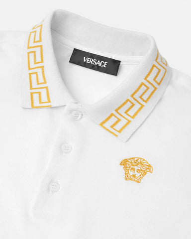 Kids Embroidered Cotton-PiquÃ© Polo