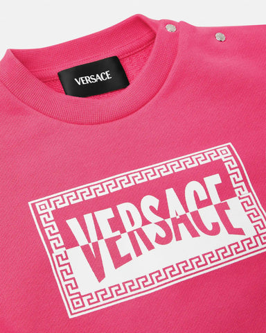 Kids Printed Cotton-Jersey Sweatshirt
