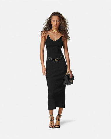 Viscose Knit Midi Dress