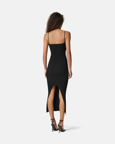 Viscose Knit Midi Dress