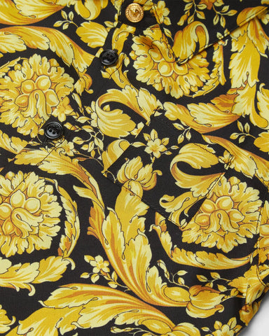 Kids Printed Silk Twill Shirt