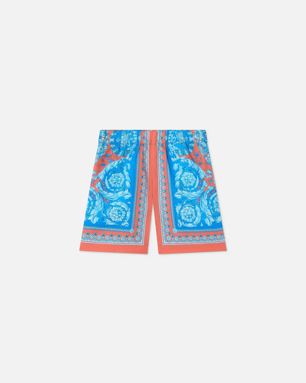 Kids Printed Cotton-Poplin Shorts