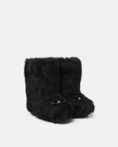 Gianni Ribbon Shearling Boots