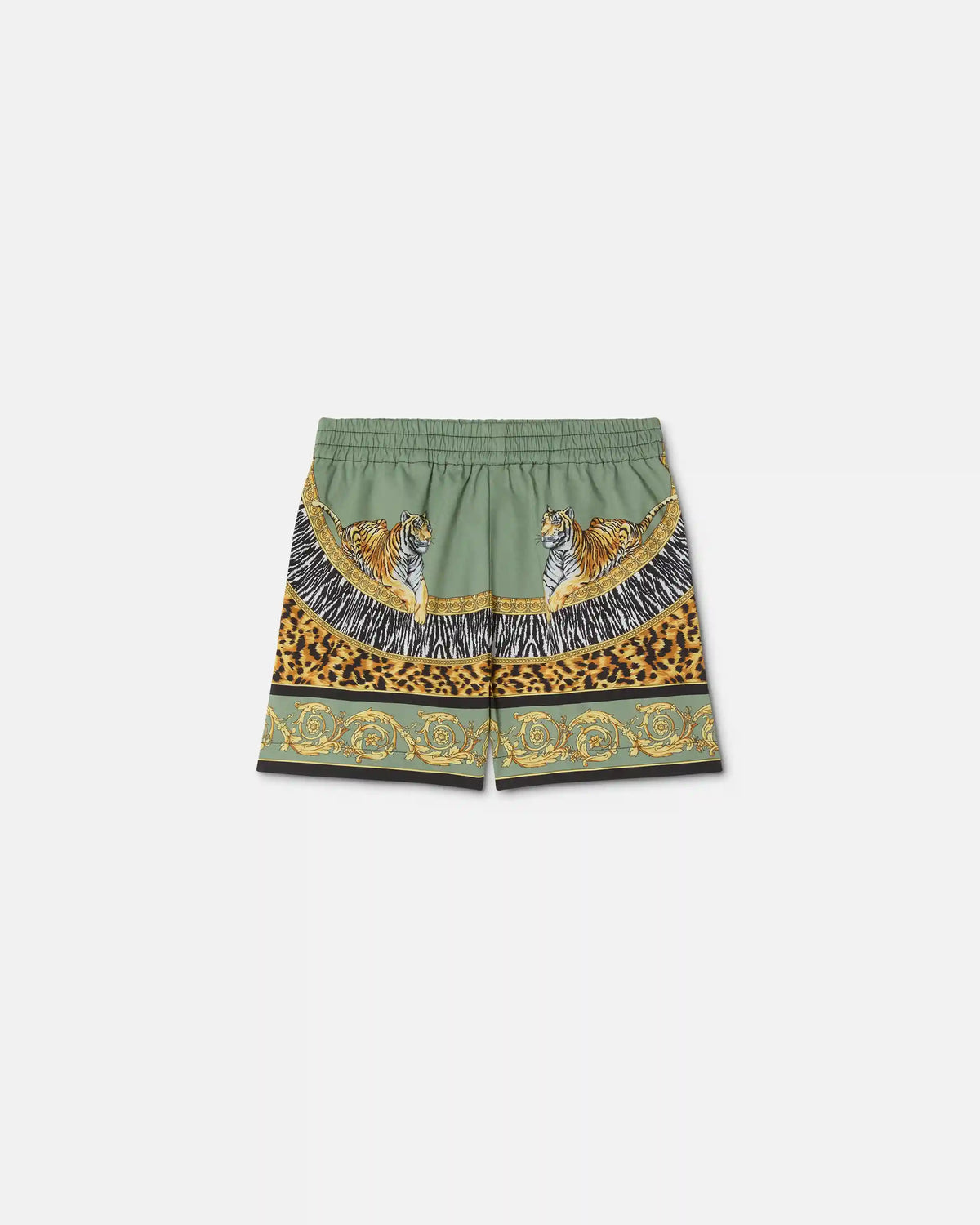 Kids Printed Cotton-Poplin Shorts