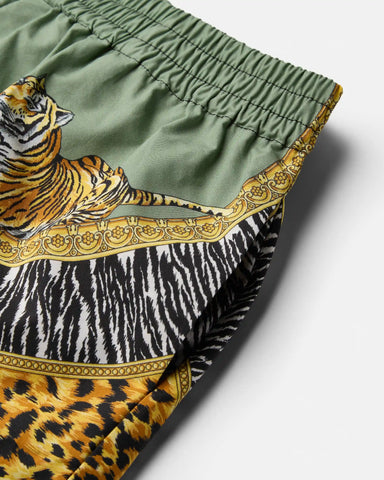 Kids Printed Cotton-Poplin Shorts