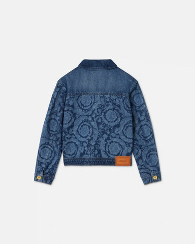Kids Lasered Denim Blouson