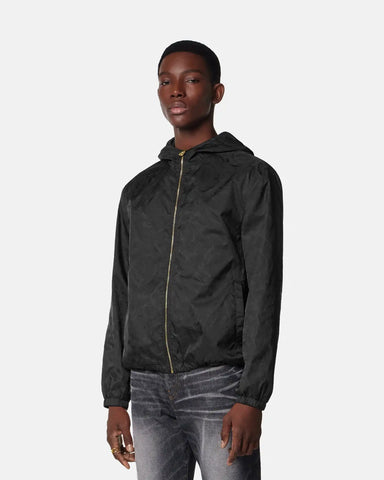 Jacquard Windbreaker Jacket
