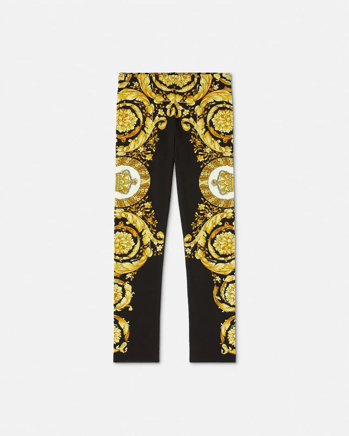 Kids Printed Stretch Cotton-Jersey Leggings