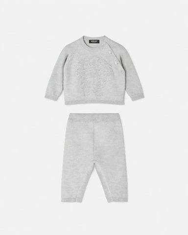 Baby Cotton-Cashmere Knit Sweater Set