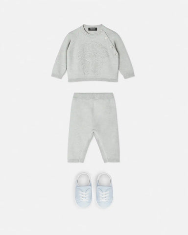 Baby Cotton-Cashmere Knit Sweater Set