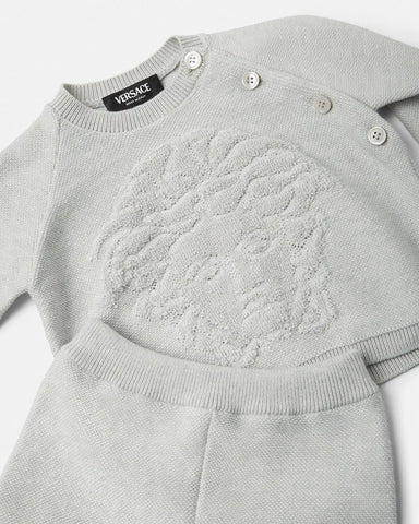 Baby Cotton-Cashmere Knit Sweater Set