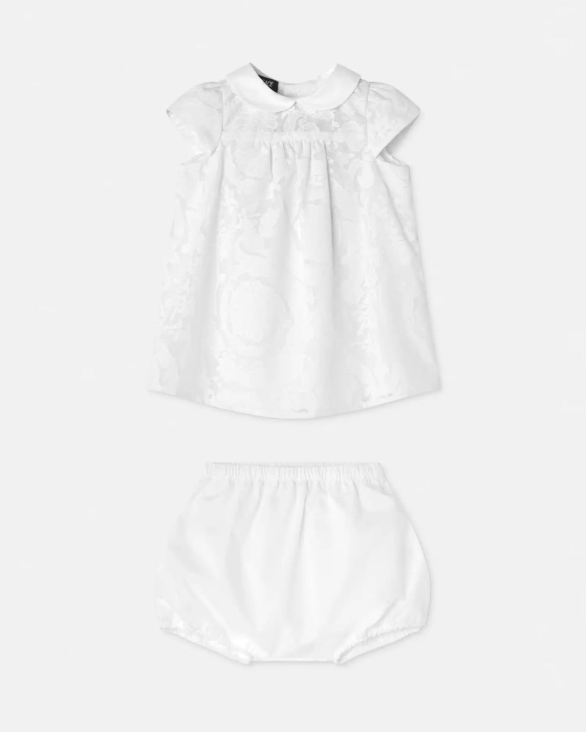 Baby DevorÃ© Cotton-Poplin Dress Set
