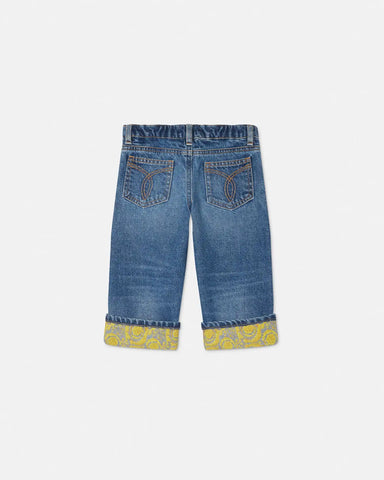 Kids Jacquard Jeans