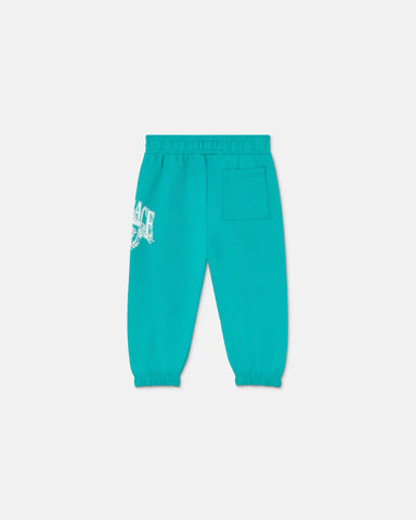 Kids Printed Cotton-Jersey Sweatpants