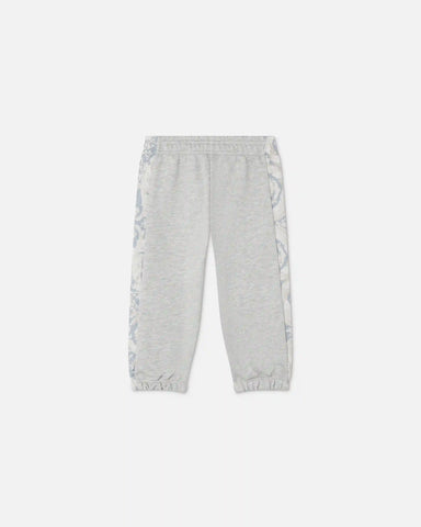 Kids Printed Cotton-Jersey Sweatpants