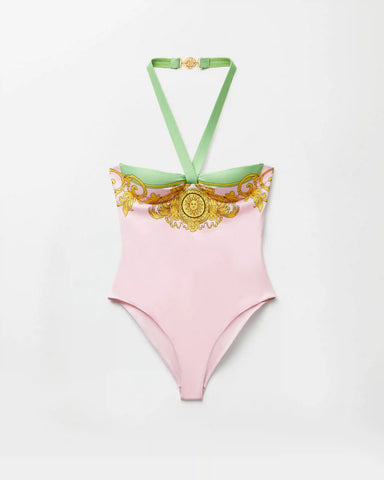 Printed One-Piece Swimsuit