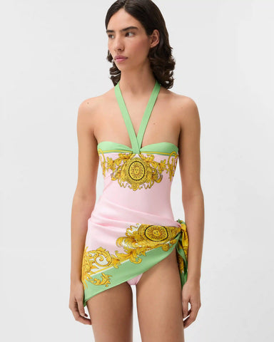 Printed One-Piece Swimsuit