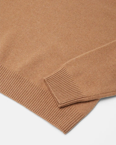 Intarsia Cashmere Knit Sweater