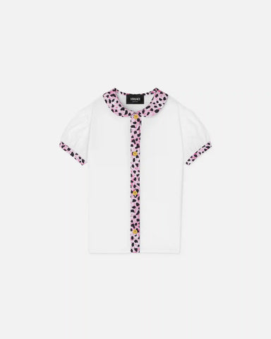 Kids Printed Cotton-Jersey Shirt