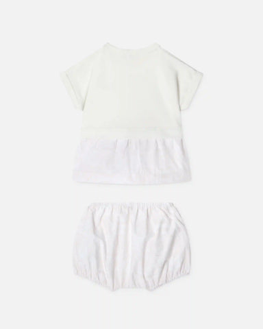 Baby Printed Cotton-PiquÃ© & Poplin Dress Set