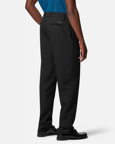 Wool Tapered Formal Pants