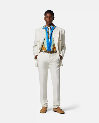 Wool Double-Breasted Blazer
