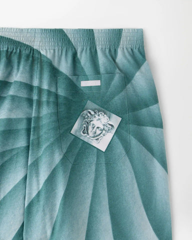Printed Cotton Shorts