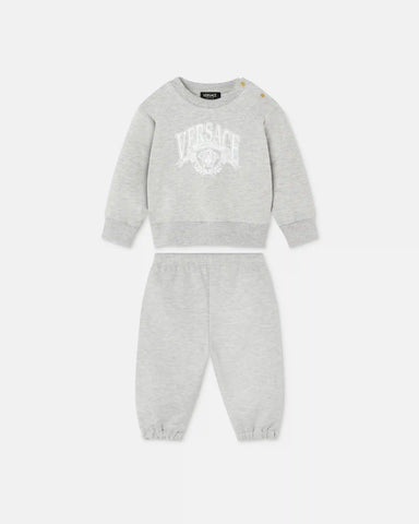 Baby Printed Cotton-Jersey Sweatshirt Set