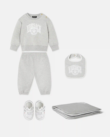 Baby Printed Cotton-Jersey Sweatshirt Set