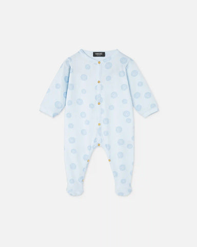 Baby Printed Cotton-Jersey Sleepsuit