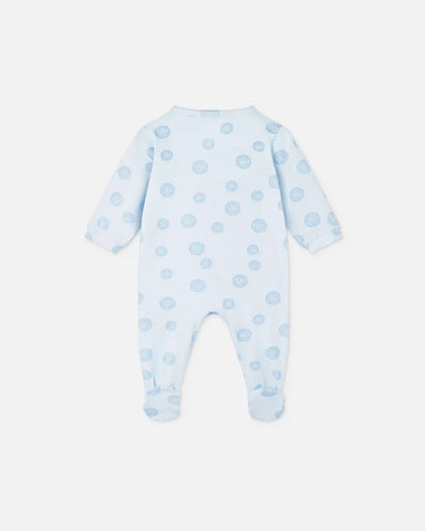 Baby Printed Cotton-Jersey Sleepsuit