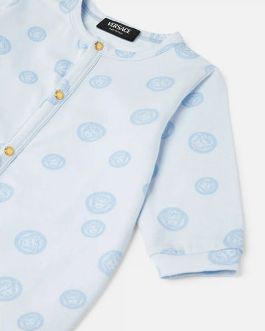 Baby Printed Cotton-Jersey Sleepsuit