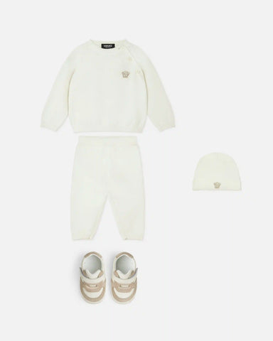 Baby Cotton Knit Sweater Set