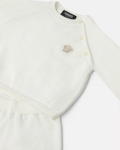 Baby Cotton Knit Sweater Set