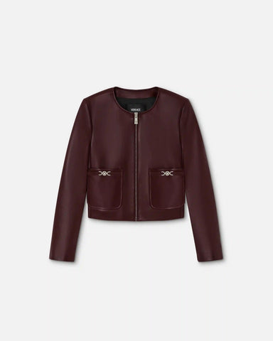 Leather Zipped Jacket