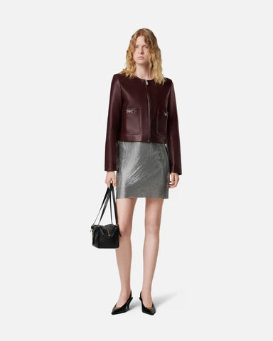 Leather Zipped Jacket