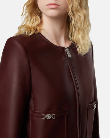 Leather Zipped Jacket