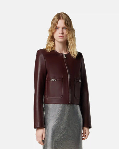 Leather Zipped Jacket