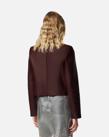 Leather Zipped Jacket