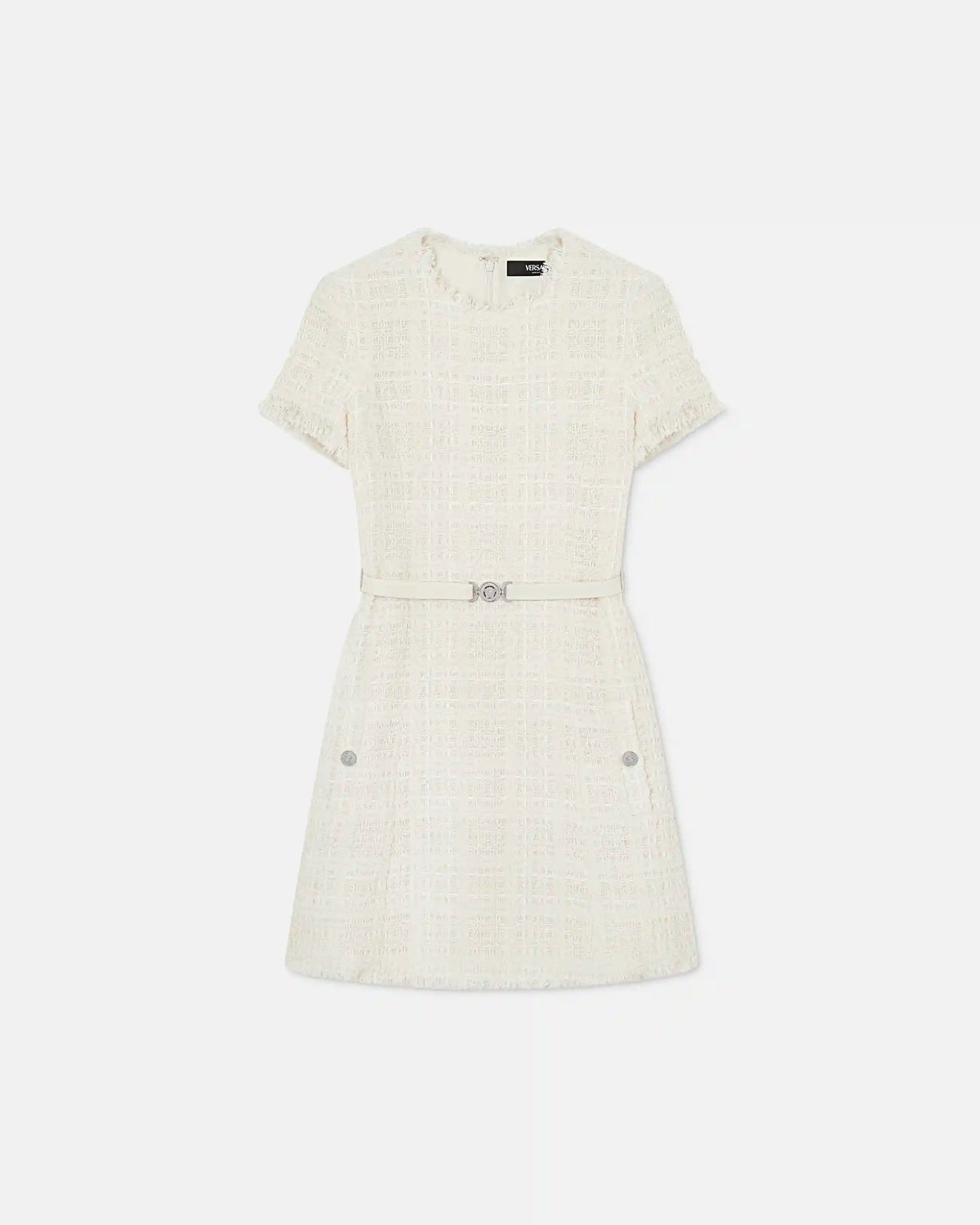 Tweed Cotton Mini Dress