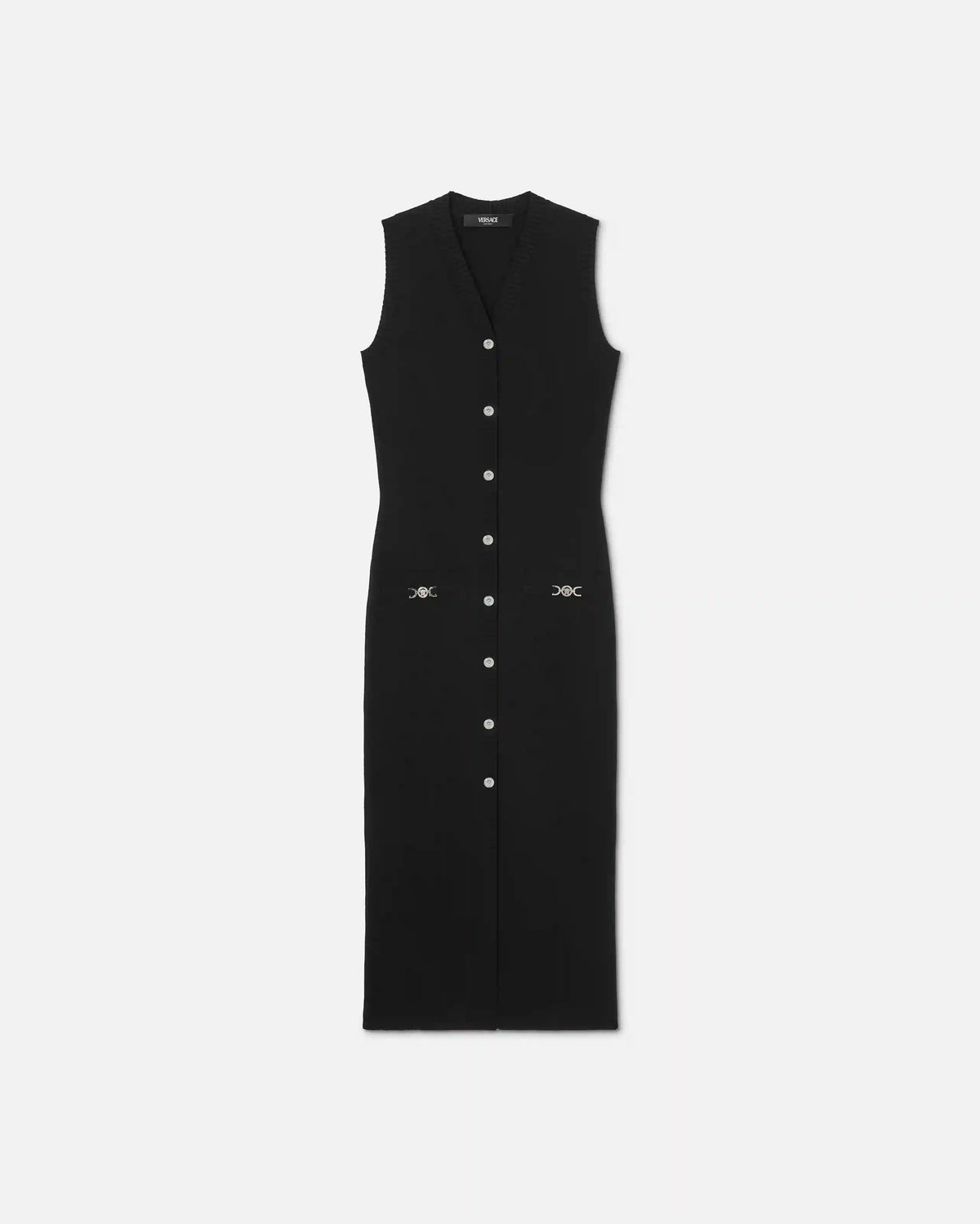 Wool-Cashmere Knit Maxi Dress