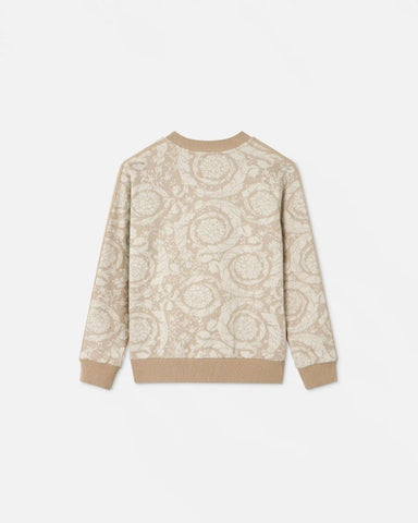 Kids Jacquard Cotton-Jersey Zip Sweatshirt