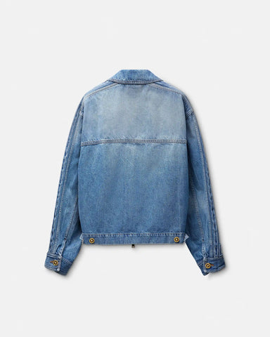 Denim Zip Blouson