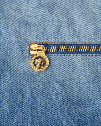 Denim Zip Blouson