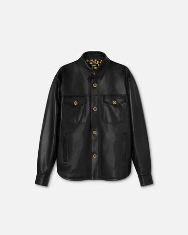 Leather Overshirt