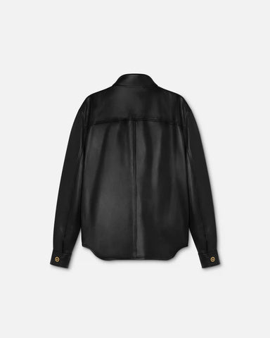 Leather Overshirt