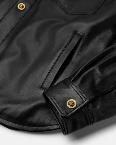 Leather Overshirt